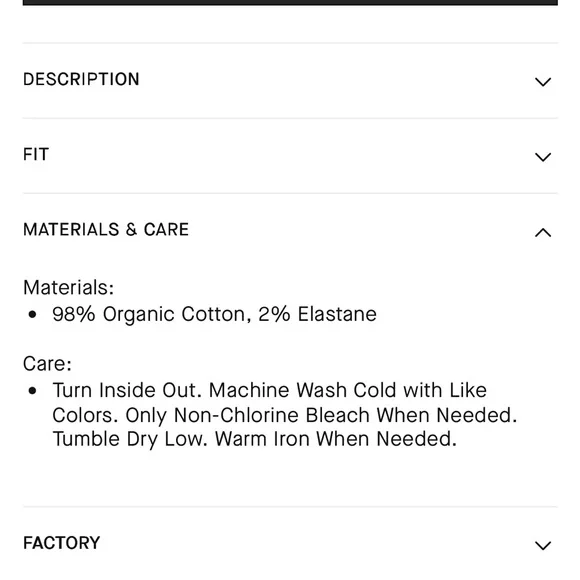 Everlane A-Line Short in Ocean sz 29 - Picture 7 of 8